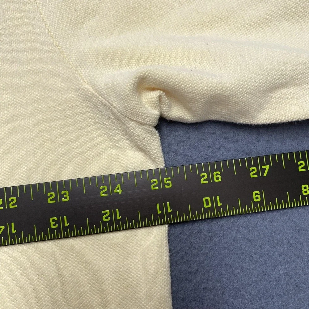 Polo Ralph Lauren Polo Shirt Mens XL Yellow 100% Cotton Classic Fit Pony Logo